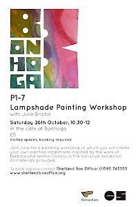 Lampshade workshop