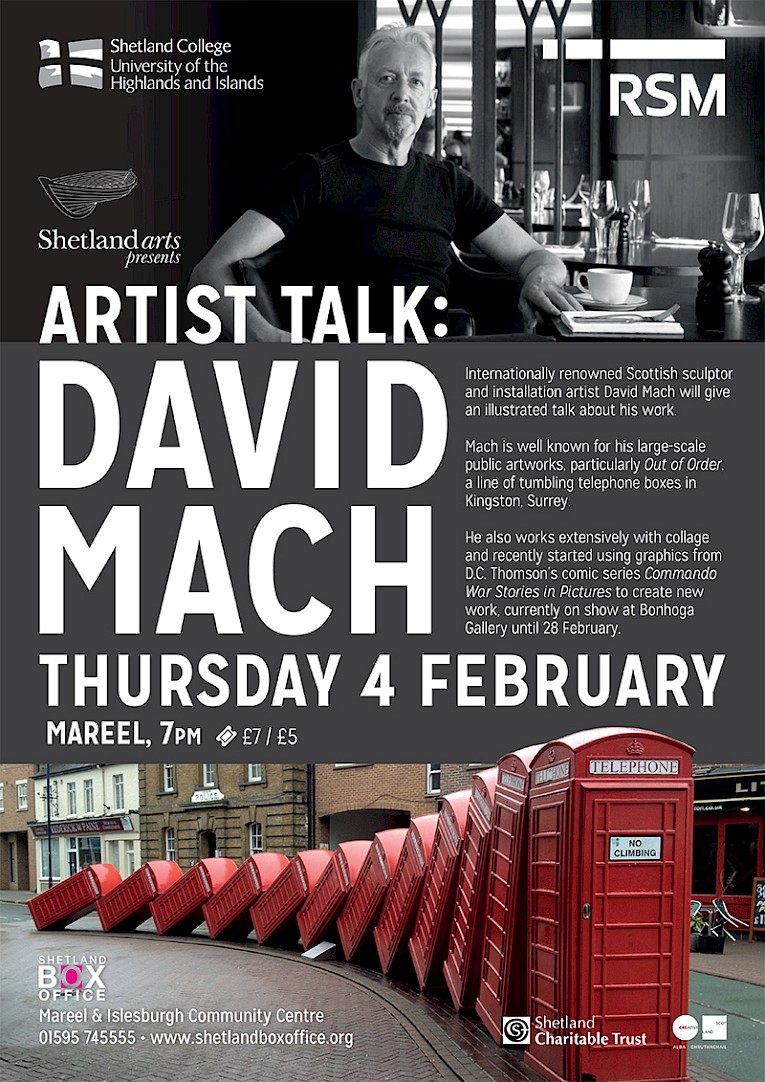 Artist Talk David Mach Poster[11]