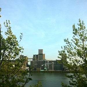 Rotterdam, view from the venue