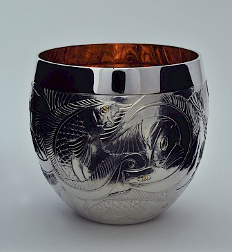 Fish beaker by Rod kelly