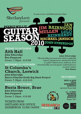 Guitar season poster